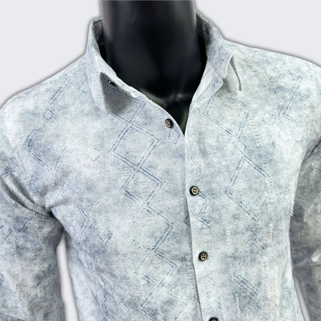 Sơ Mi Nam Vải Cotton Wash Hàn Quốc Cao Cấp Thấm Hút Mồ Hôi Sang Trọng 01