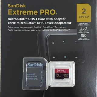 Thẻ nhớ MicroSDXC SanDisk Extreme Pro 2TB A2 V30 U3 4K đọc 200MB/s ghi 140MB/s - Phụ Kiện Nhất Tín