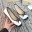 Giày Búp Bê Nữ Đế Bệt Đính Nơ, Giày Mũi Vuông Hàn Quốc Dễ Phối Outfit Hàng Đẹp N07.