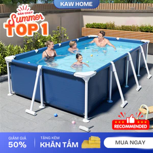 Bể Bơi Cho Bé KAW – Nhựa Cao Cấp, Màu Sắc Đáng Yêu, An Toàn Cho Bé