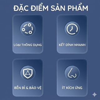 KEO DÁN LOC  TITE 496 - Thích hợp cho nhựa, cao su, kim loại...