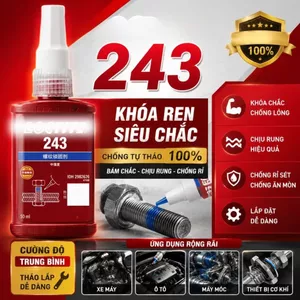 KEO KHOÁ REN LOC TI TE 243 SIÊU BỀN, HÀNG CHUẨN