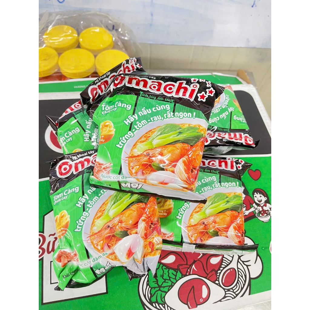 Mì gói của Omachi - Thùng 30 gói