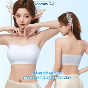 Áo Bra nữ, Áo Ngực nữ su lạnh liền mạch không gọng nâng nhẹ chống chảy xệ V1 ZANABRA A2608