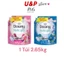 Nước Giặt DOWNY 2 Trong 1 Túi Biển Xanh Tươi Mát/ Vườn Hoa Thơm Ngát 2.65KG