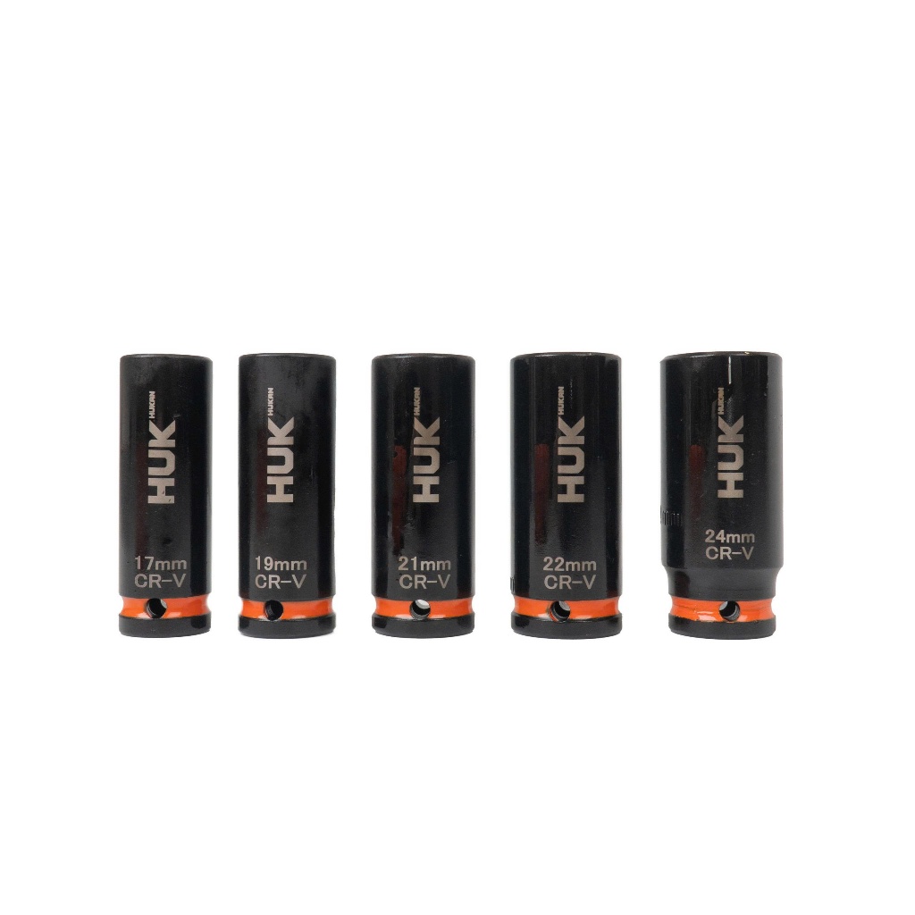 Bộ Đầu Khẩu Siết Bulong HUKAN G3-BK010CT |10 Món Thép CR-V 1/2 Inch Chuyên Dụng Cho Máy Siết Bulong Bền Bỉ
