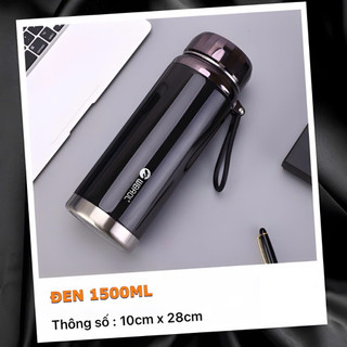 [TẶNG TÚI VẢI] Bình giữ nhiệt inox 304 HiLOGI, bình nước giữ nhiệt 1000ml,1500ml giữ nóng lạnh cao cấp