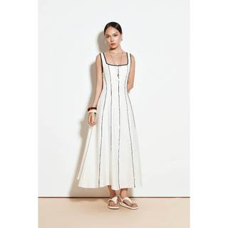 [N6] Đầm Dài Lyra Linen Midi, Chất Vải Linen Thoải Mái, WDD098, SOME HOW STORE