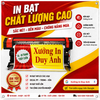 In bạt quảng cáo, bảng hiệu, băng rôn, banner tốt nghiệp, phông nền sự kiện - Free thiết kế - Khách cần gấp nhắn shop