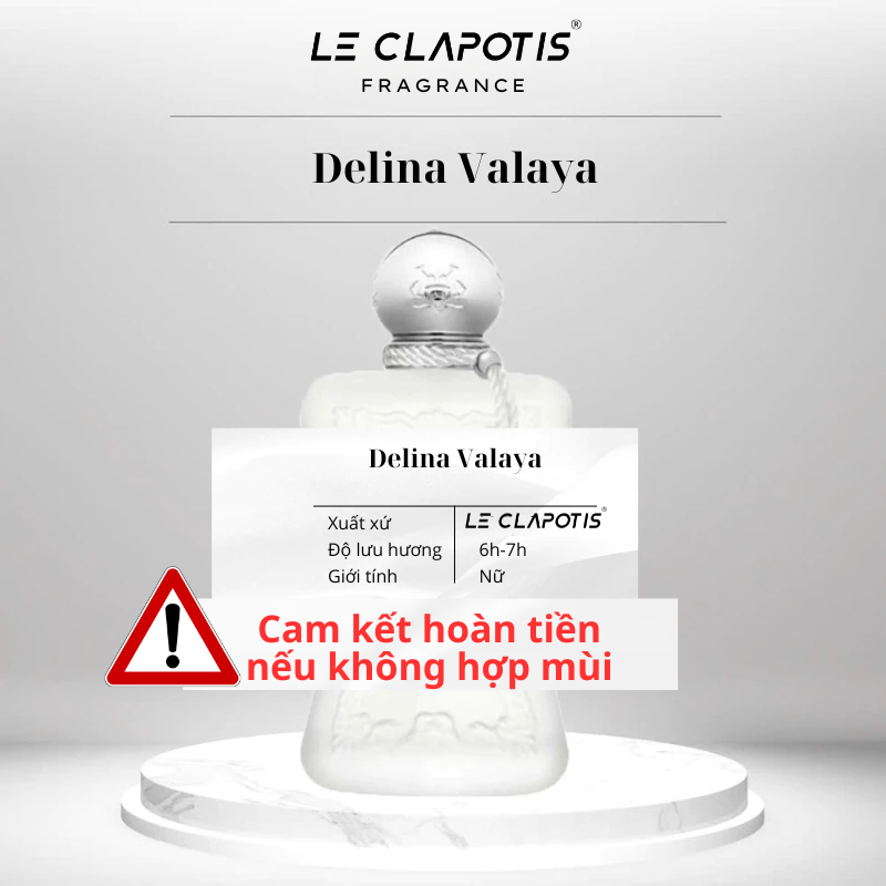Nước hoa Marly Valaya EDP | Nước hoa nữ Le Clapotis phong cách sang trọng và bí ẩn dung tích 10ml