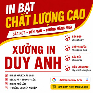 In Bạt quảng cáo - Bảng hiệu - Băng rôn theo yêu cầu  - Miễn phí Thiết kế theo yêu cầu