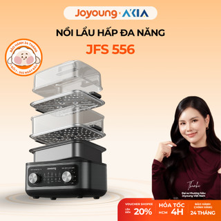 Nồi lẩu hấp đa năng Joyoung JFS-556 - Dung tích 16L, Công suất 1600W - Bản Tiếng Việt, Bảo hành 24T