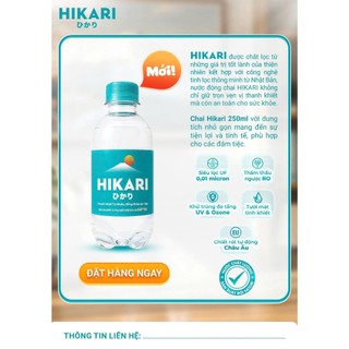 Thùng 24 Chai Nước Tinh Khiết Hirari 250ml - Chai Mini Tiện Lợi Cho Sự Kiện, Hội Nghị, Đám Tiệc