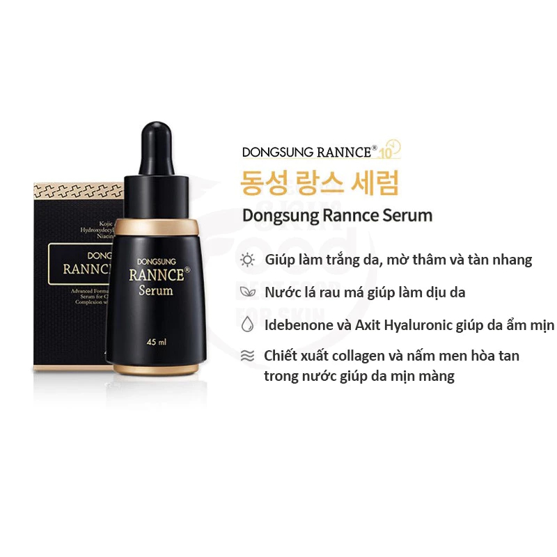 Combo Tinh chất, Kem Dưỡng DONGSUNG Mờ Nám, Sáng Da  - Ever Queen