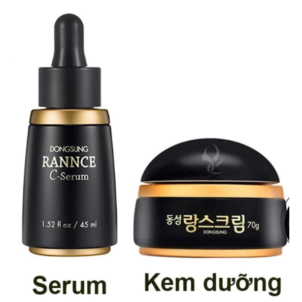 Combo Tinh chất, Kem Dưỡng DONGSUNG Mờ Nám, Sáng Da  - Ever Queen