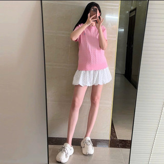 [Nhà Moom] Quần Bí Chấm Bi cho Mẹ Bầu tôn dáng, có dây chỉnh bụng