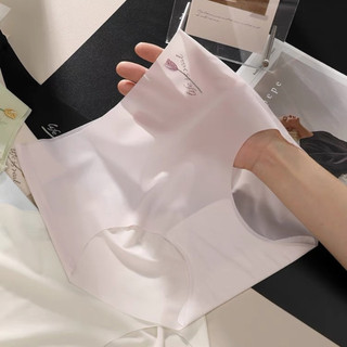 Quần Lót Nữ Su Tuylip Họa Tiết In Hình Hoa Tuylip Nhỏ Tàng Hình Không Đường May Siêu Mỏng Nhẹ STL
