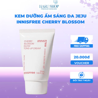Kem Dưỡng Ẩm Sáng Da Jeju Innisfree Cherry Blossom Tone Up Cream 50ml Date 1/2027