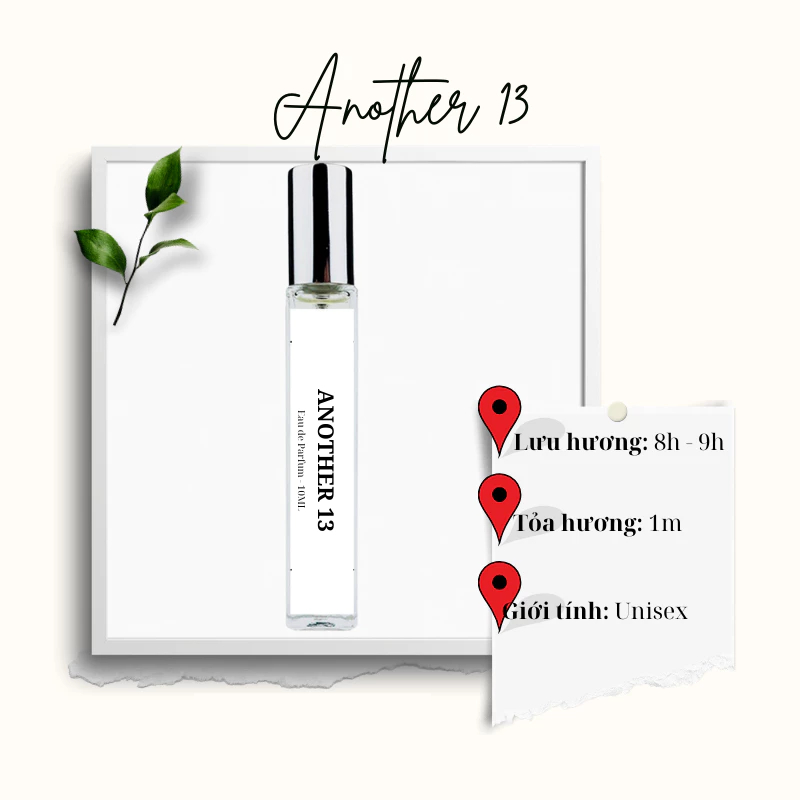 Nước hoa Unisex Another 13 EDP mùi hương Sang trọng, Tinh tế dung tích 10ml