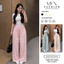 Quần Ống Suông Vải Đũi Linen tơ mềm Mát, Quần Cạp Chun Có Lót Trong Phong Cách Hàn Quốc Hàng Cao Cấp L1 [MYN005]