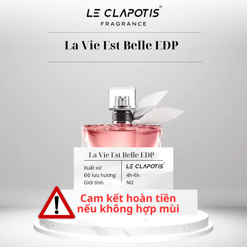 Nước hoa nữ La Vie Est Belle EDP | Nước hoa nữ ngọt ngào, Thanh lịch, Sang trọng, Tinh tế