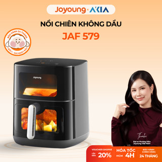 Nồi chiên không dầu 6L Joyoung JAF-579 - Công suất 2100W - 2 cửa sổ quan sát