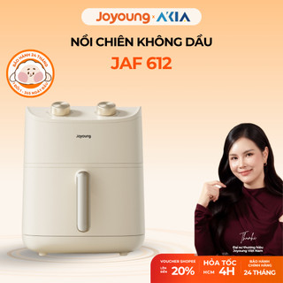 Nồi chiên không dầu 6L Joyoung JAF-612, Công suất 1700W, Điều khiển núm xoay, BH 24 tháng