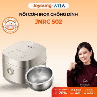 Nồi cơm inox 1.8L Joyoung JNRC-502 , Chống dính tự nhiên, Công suất 860W, Bản tiếng Việt, BH 24 tháng