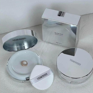 Phấn nước Vemontes Bạc Glowpot - Che phủ cao, căng bóng, lâu trôi, dưỡng da SPF50 PA++ MP0879