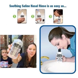[HÀNG MỸ TÁCH SET] Bình Rửa 240ml + Muối Rửa Mũi Neilmed