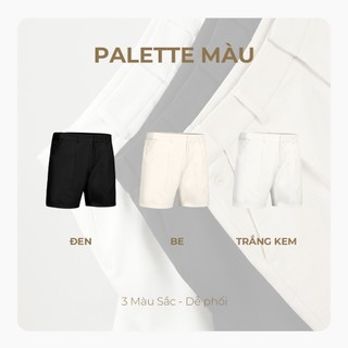 [NEW COLOR] Quần short nam tây âu SMART FIT SHORT, BST MEN's JOURNEY, Cao Cấp, Thanh Lịch - POLOMANOR