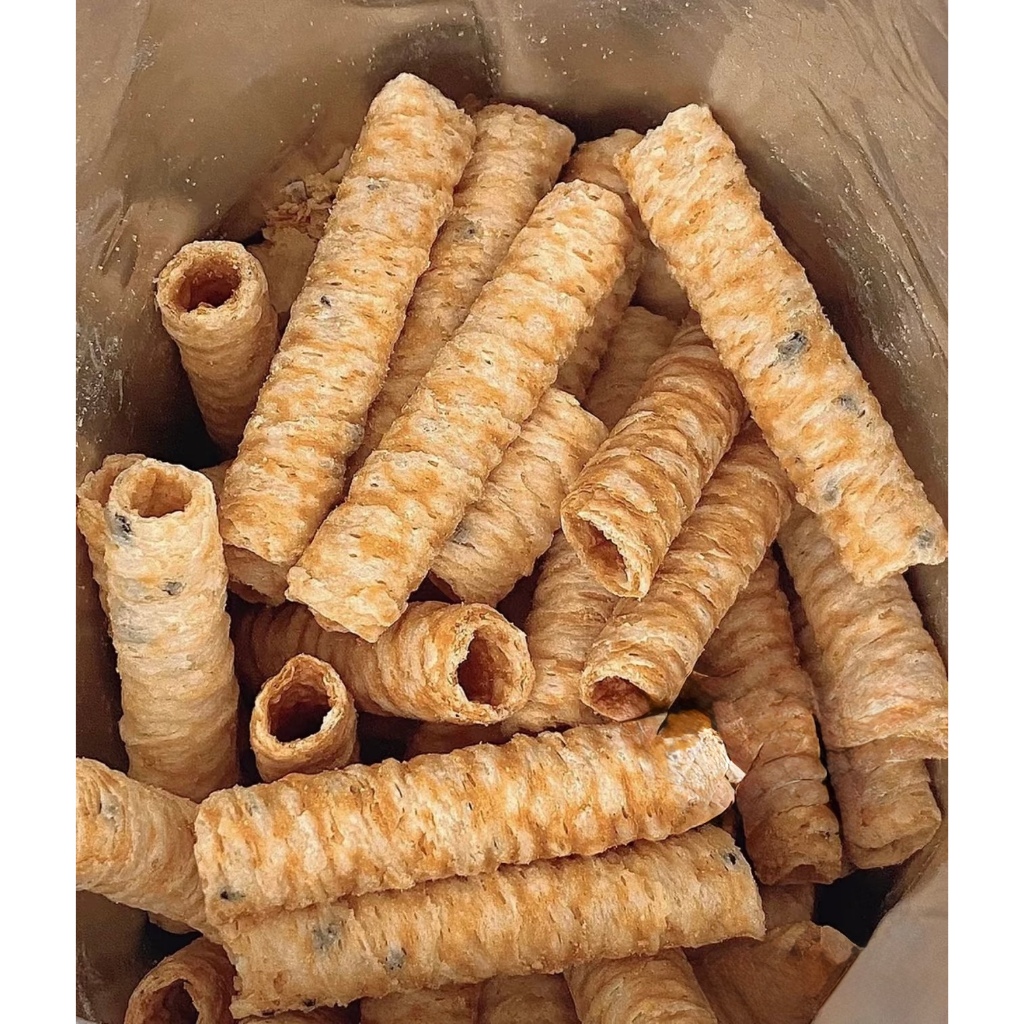 Bánh quế 2 vị sầu riêng và dừa hộp 215g siêu ngon