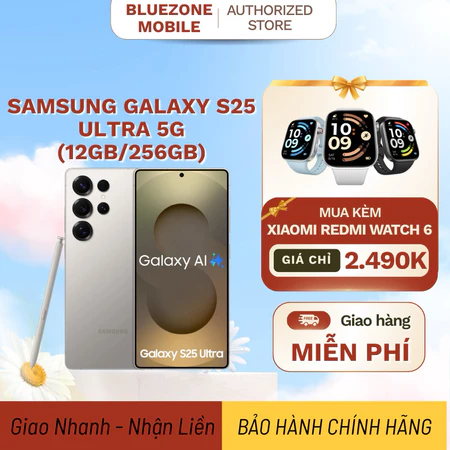 (MÁY CŨ KHÔNG BH) Samsung Galaxy S25 Ultra 5G 12GB 256GB