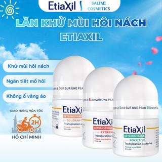 Lăn Khử Mùi Etiaxil Détranspirant 15ml - Ngăn Tiết Mồ Hôi Khử Mùi Cơ Thể Hiệu Quả Từ Lần Đầu Sử Dụng