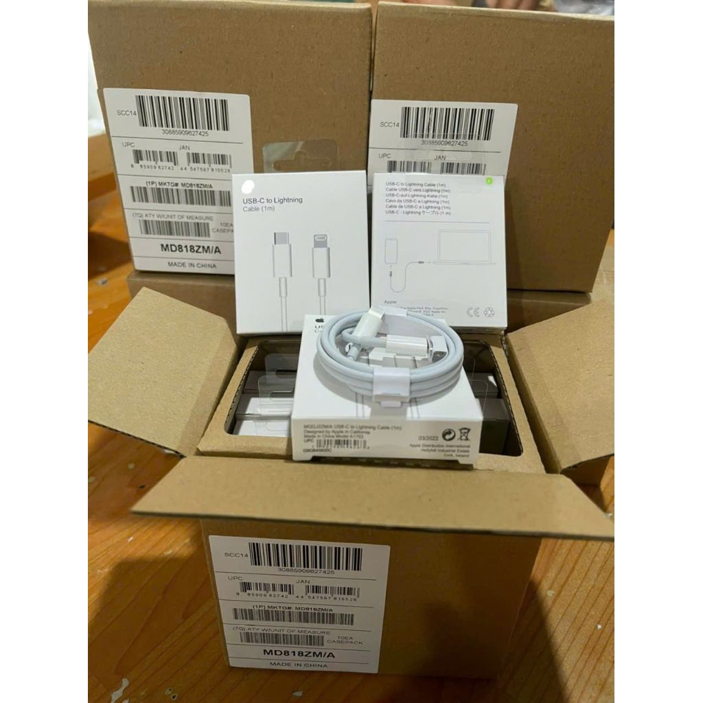 Cáp sạc nhanh USB-C to Lightning PD 20W, dài 1m