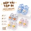 Đóng hộp - Dép vải mềm tập đi chống trượt an toàn cho bé sơ sinh 0-1 tuổi ShinHome (form nhỏ)