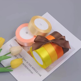 Ruy băng lụa 2.5cm Satin Vải Cuộn 22 Mét Đa Dạng Màu Sắc | Làm Phụ Kiện Handmade, Kẹp Tóc, Làm Nơ, Ry Băng Đẹp Giá Rẻ