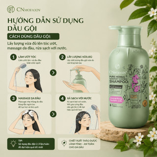 Dầu gội thảo dược chống gàu 730ml + 500ml Mặt nạ protein phục hồi tóc hư, giảm gàu dịu da đầu, tóc mềm suôn bền hương
