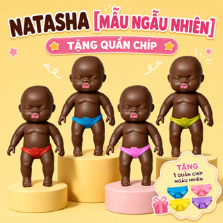 Đồ chơi trẻ em – búp bê da nâu, búp bê màu da thật, đồ chơi nhập vai cho bé