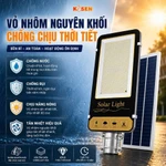 [💡RẺ VÔ ĐỊCH] Đèn Đường Bàn Chải Năng Lượng Mặt Trời 200W 400W Siêu Sáng Vỏ Nhôm, Cảm Biến, BH 2 Năm — ảnh 6