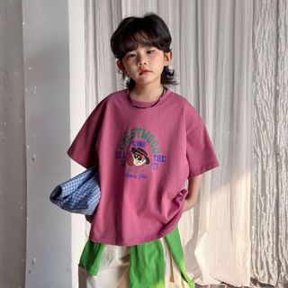 Áo Thun T-Shirt Bé Trai Hồng Họa Tiết Cao Bồi Cá Tính Nổi Bật Mellow Duck (4-13 Tuổi) B2603028