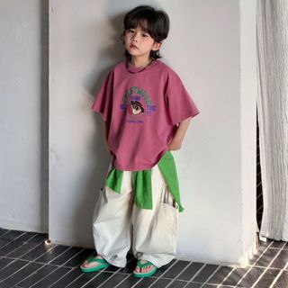 Áo Thun T-Shirt Bé Trai Hồng Họa Tiết Cao Bồi Cá Tính Nổi Bật Mellow Duck (4-13 Tuổi) B2603028
