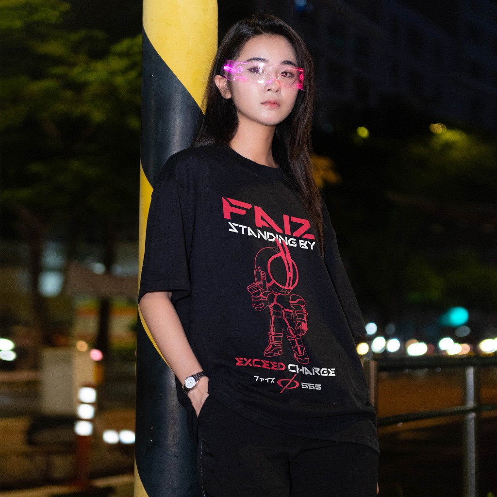 Áo Thun Rider 555 Nam Nữ Unisex Form Rộng Oversized