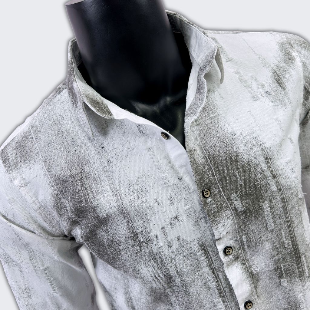 Sơ Mi Nam Trơn Vải Cotton Wash Hàn Quốc Cao Cấp Thấm Hút Mồ Hôi Sang Trọng 04