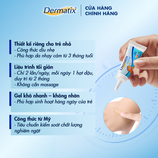 [CHÍNH HÃNG] Gel Dermatix Ultra Hỗ Trợ Giảm Sẹo, Giảm Lồi, Sẹo Rỗ, Sẹo Lõm Tuýp 7g