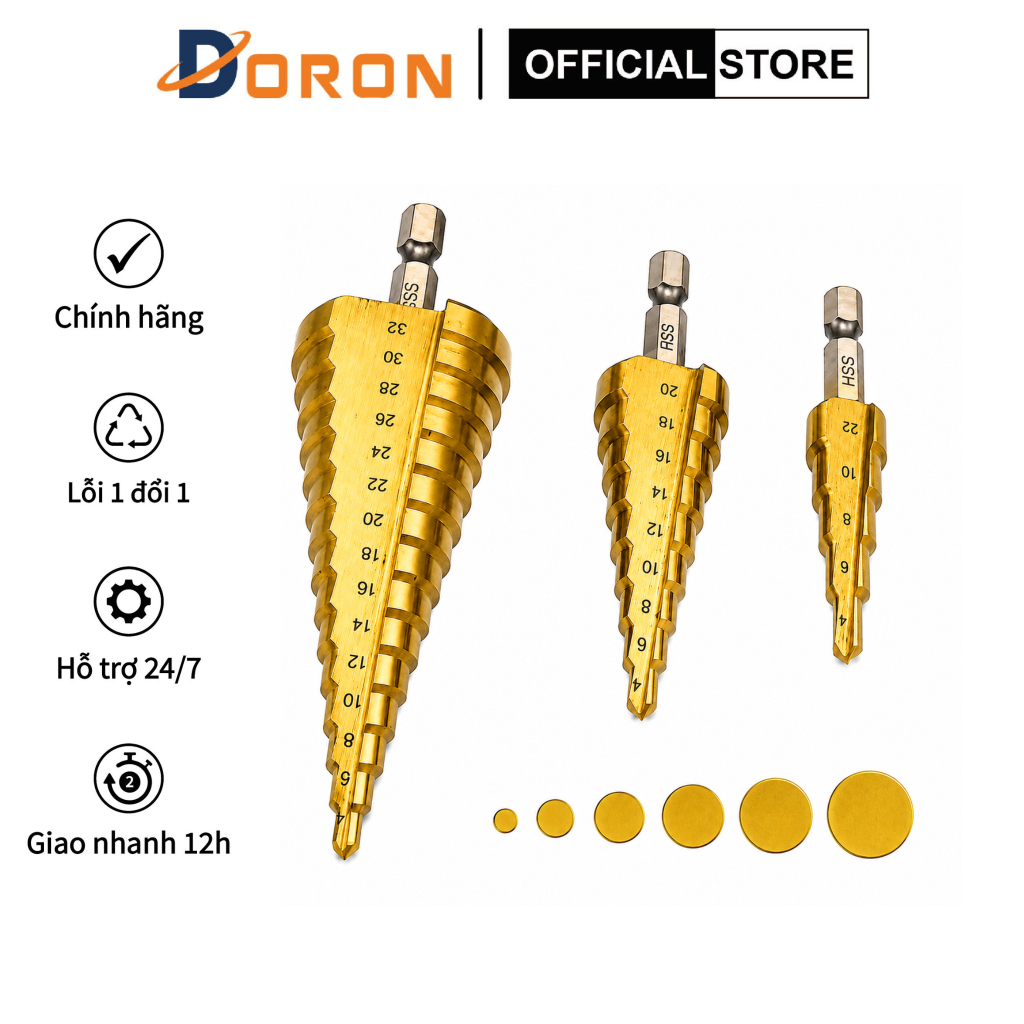 Mũi khoan đa năng chuyên khoan thép, inox chất lượng cao
