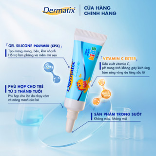 [ CHÍNH HÃNG ] Gel Dermatix Ultra Hỗ Trợ Giảm Sẹo, Giảm Đau Ngứa (Tuýp 15g)