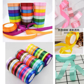 [ Rẻ Vô Địch ] Ruy băng vải lụa Satin 1cm 2cm 4cm