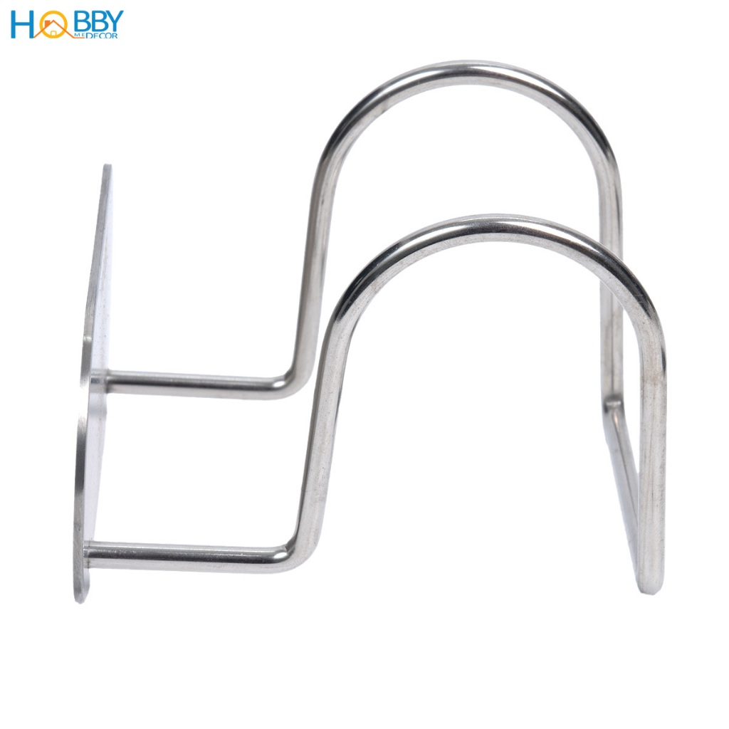 Móc treo dép nhà inox 304 gắn tường không khoan chịu 2kg – Hobby Home Decor MTD