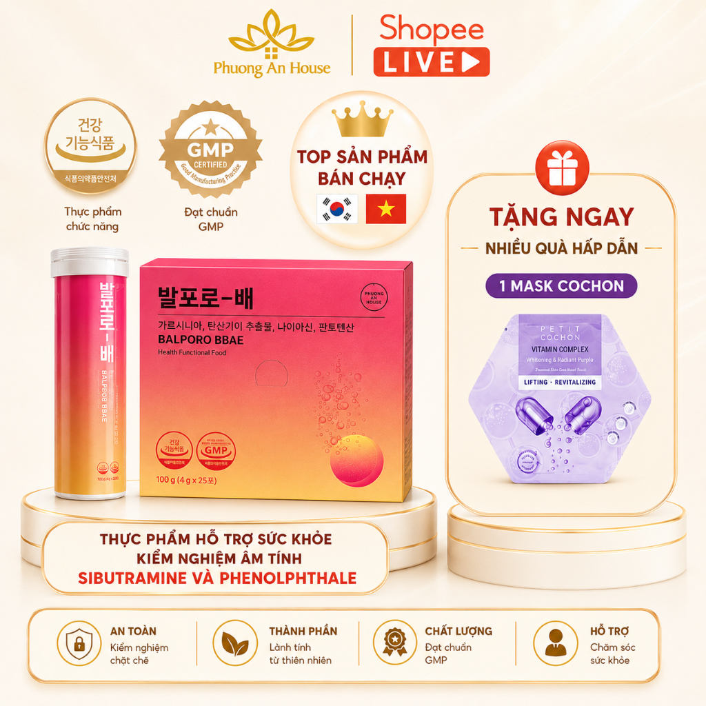 Thực phẩm bảo vệ sức khỏe Balporo Bbae (Hàng Công Ty) - Phương An House